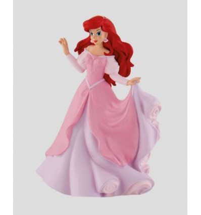 DISNEY figuur - Prinses Ariel in een roze jurk