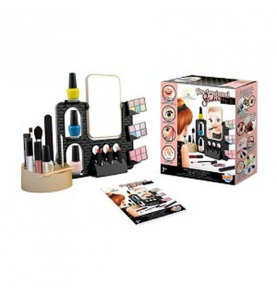 BUKI - Make up studio professional illustratieboekje , spiegel en echte make up