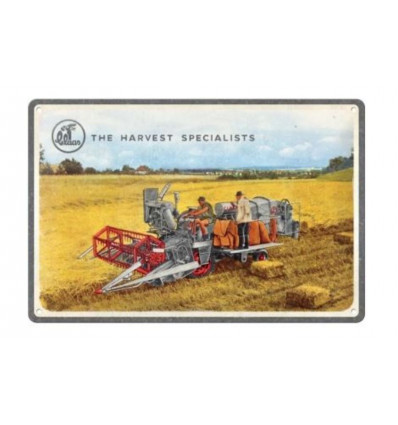 Tin sign 20x30cm - Klaas the harvest specialists