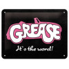 Tin sign 15x20cm - grease it s the word