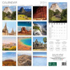 Kalender 2024 - 30x30cm - Wereldwonderen
