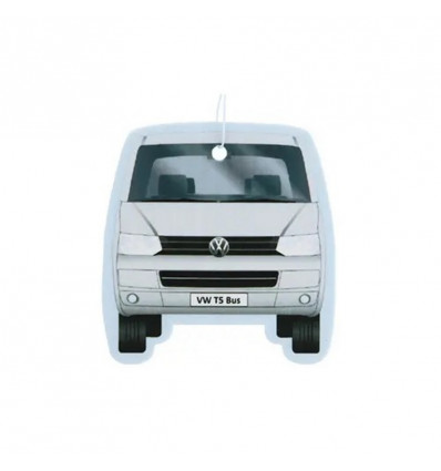 VW T5 bus air freshener - new car silver gray