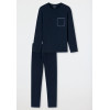 SCHIESSER Heren pyjama - nachtblauw - 056