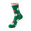 NOXXIEZ Soxxiez sokken - kerstman groen