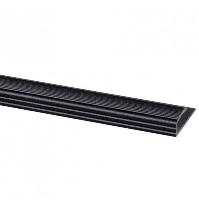 JEWE Eindprofiel 4-6X950mm - PVC zwart