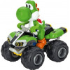 CARRERA Mario Kart- Yoshi op quad 2,4GHz