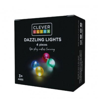 CLEVERCLIXX Balls pack dazzling lights - 4stuks