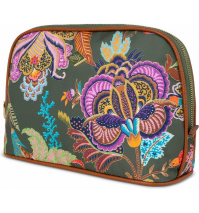 OILILY Chiara make up tas - forest green