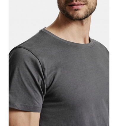 OXYGEN T-shirt donker grijs - S