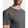 OXYGEN T-shirt donker grijs - L