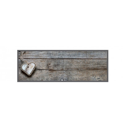 LEDENT Tapijt loper kitchen - 50x150cm - heart wood