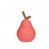 OYOY Pear cup - 8.5x13.5cm - kersenrood drinkbeker 100% silicone