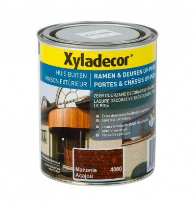 XYLADECOR ramen & deuren UVplus 0.75L - mahonie 4060 voor buiten