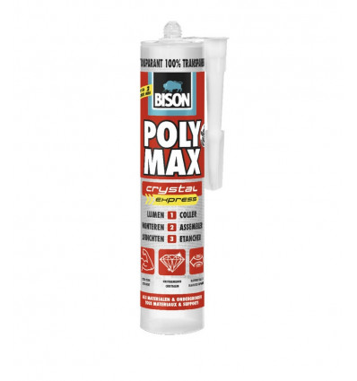 BISON Poly Max Crystal express - koker 300g