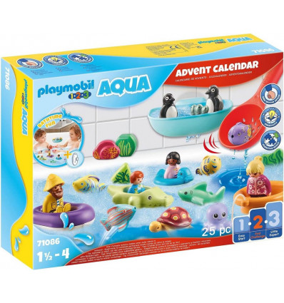 PLAYMOBIL 1.2.3 Aqua 71086 Advent kalender