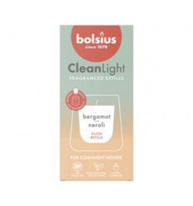 BOLSIUS Clean Light navulling 2st.- wit