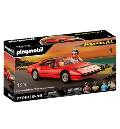 PLAYMOBIL Magnum, p.i. 71343 Ferrari 308 GTS Qauttrovalvole