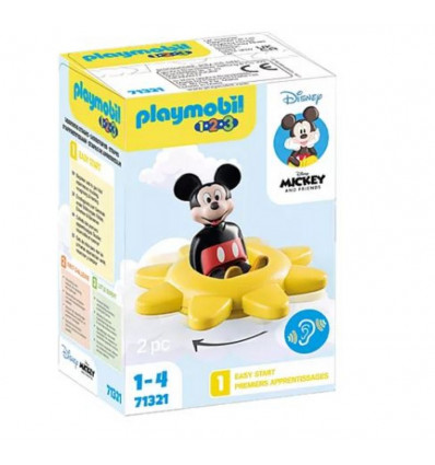 PLAYMOBIL 1.2.3 71321 Mickey Mouse, Draaiende zon