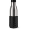 Emsa drinkfles 0.5L - bludrop stainless steel - zwart