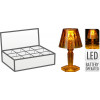Mini lampje LED 11cm - amber