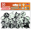 Halloween stickers smoothy glow in the dark - 30st.