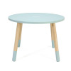 CLASSIC WORLD Grace tafel - 70x70x41cm 10105289 houten ronde tafel blauw