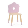 CLASSIC WORLD Grace stoel - bloem roze 10105291 houten stoel