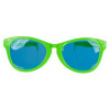 Jumbo zonnebril met gekleurde glazen - 25cm ass. (prijs per stuk)