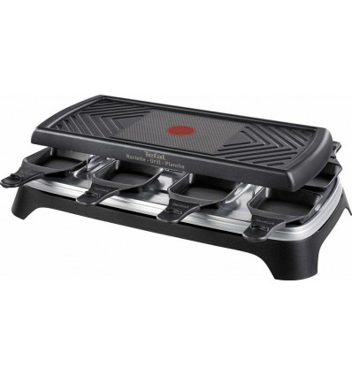 TEFAL raclette grill plancha- 8 personen gourmetstel