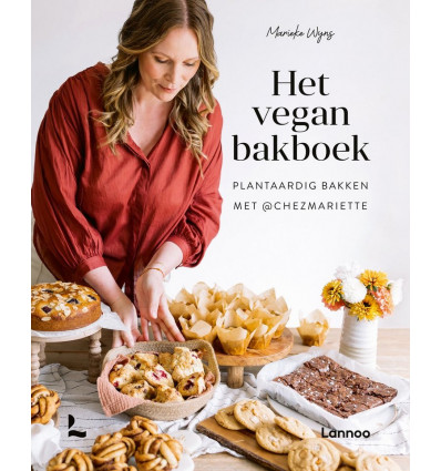 Het vegan bakboek, plantaardig bakken m/ ChezMariette - Marieke Wyns