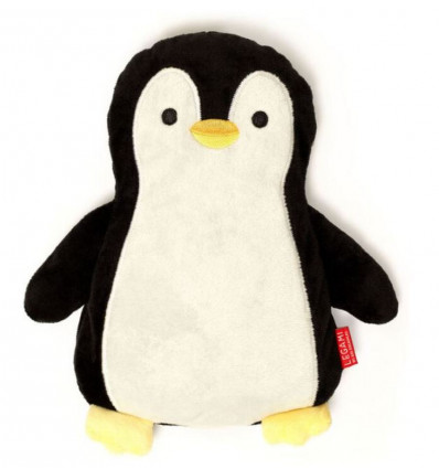 LEGAMI Hot bottle met lijnzaad - warme knuffels penguin