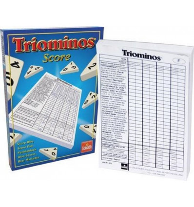 GOLIATH Triominos - Scoreblock original