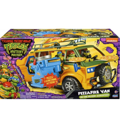 TMNT Teenage Mutant Ninja Turtles- Pizza fire van
