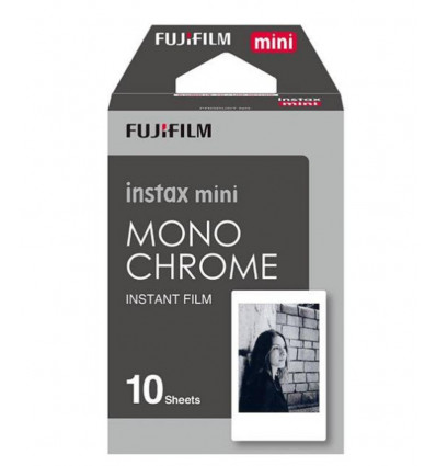 Fujifilm INSTAX film mini monochroom - 10st.