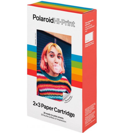 POLAROID hi print 2x3 paper cartridge - 20 sheets