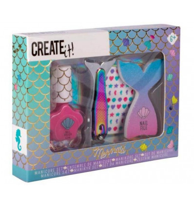Create It! Mermaid manicure set
