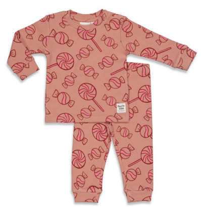 FEETJE G Pyjama COCO CANDY - terra pink- 128