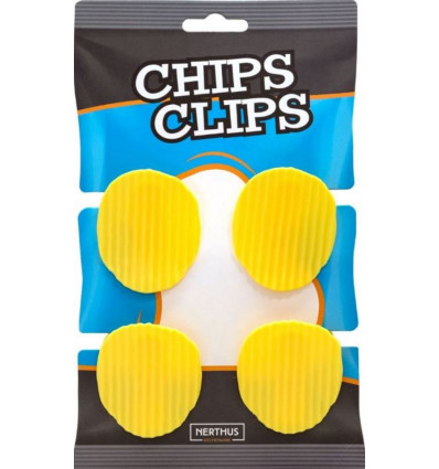 NERTHUS Zakkensluiters chips - 4stuks chips clips