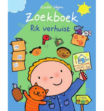 Zoekboek - Rik verhuis - Liesbet Slegers