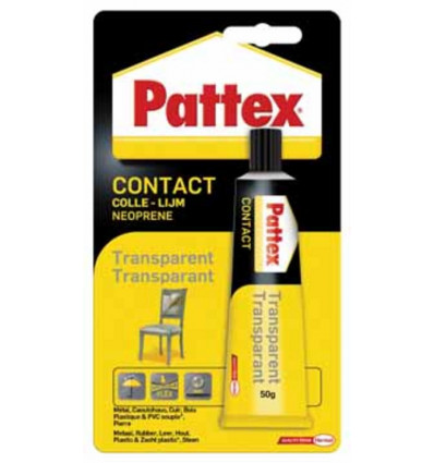 PATTEX Contactlijm Transparant - 50g 80409 1563743 1419286