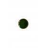 VAL Estela bord 12cm - d. groen met d. oranje lijn
