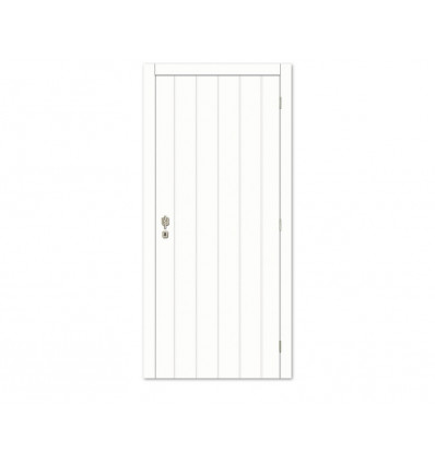 Honingraat modern verticaal omk. deur +kit 17cm schilderdeur 205.5x78cm