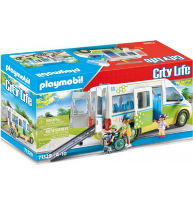 PLAYMOBIL 71329 City Life schoolbus