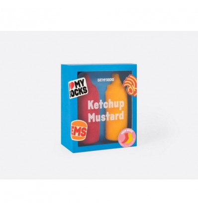 EMS Sokken - Ketchup & mosterd - 2paar