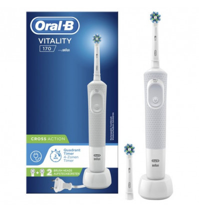 BRAUN Oral B tandenborstel vitality - 170CA - wit TU UC