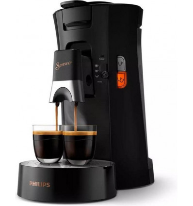 PHILIPS Senseo select koffiepadmachine - deep black
