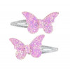 SOUZA haarclip vlinder - roze - 2st
