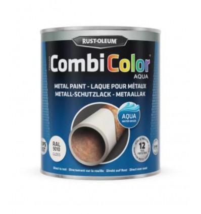 RUST-OLEUM Combicolor aqua - 750ML - hooglans wit - RAL 9010