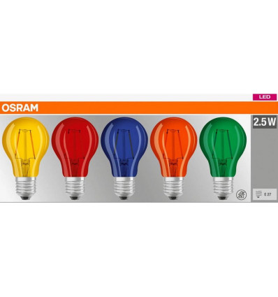 OSRAM LED-lamp Color Box E27 - 2.5W/827