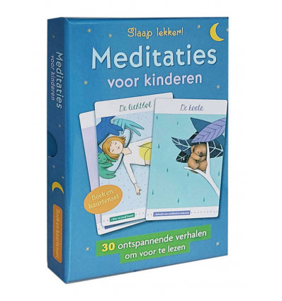 Meditaties voor kinderen - Boek en set kaarten - Pascale Pavy